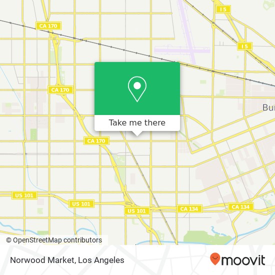 Norwood Market map