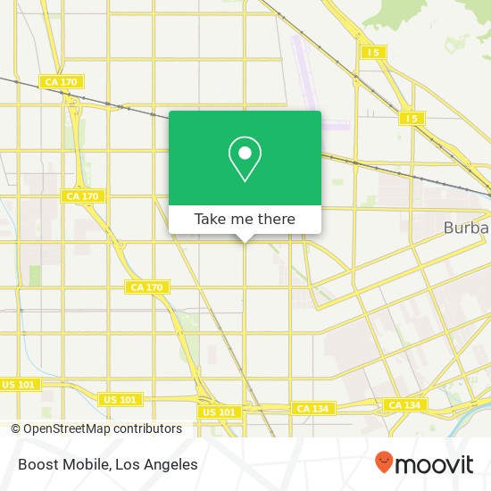 Boost Mobile map