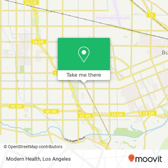 Mapa de Modern Health