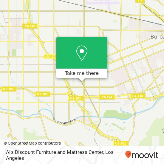 Al's Discount Furniture and Mattress Center map