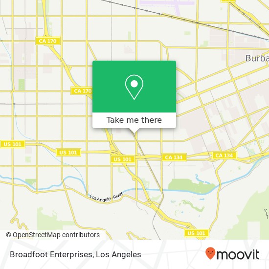 Broadfoot Enterprises map