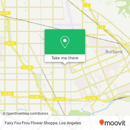 Fairy Fou Frou Flower Shoppe map