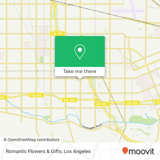 Romantic Flowers & Gifts map