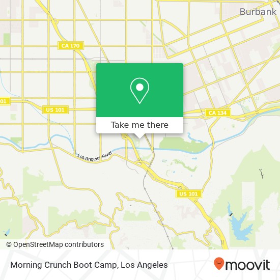 Morning Crunch Boot Camp map