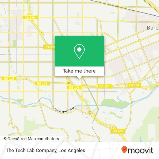 The Tech Lab Company map