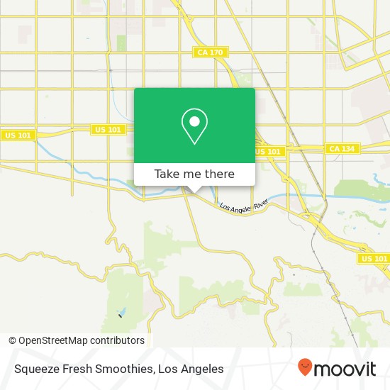 Squeeze Fresh Smoothies map