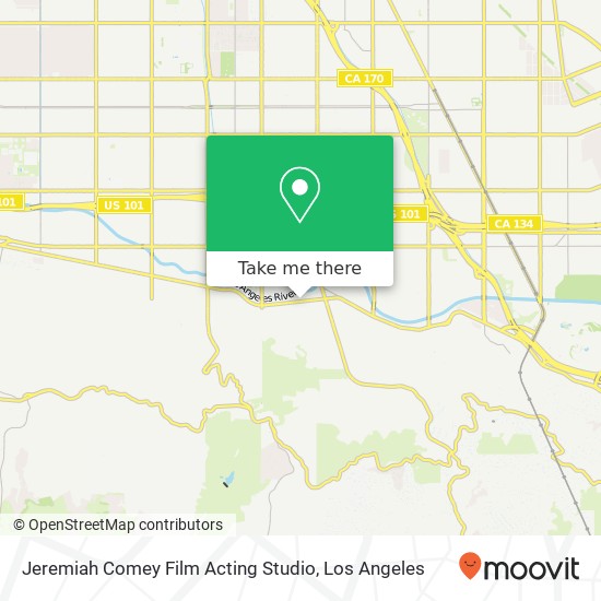 Jeremiah Comey Film Acting Studio map