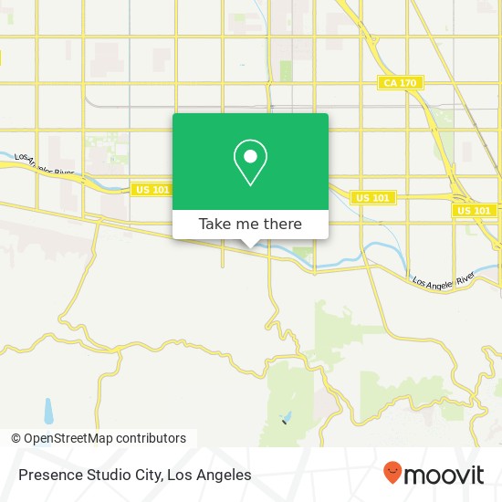 Mapa de Presence Studio City