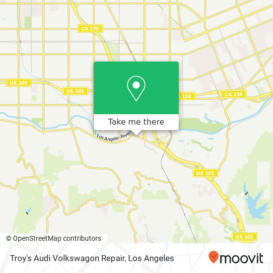 Mapa de Troy's Audi Volkswagon Repair