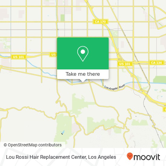 Lou Rossi Hair Replacement Center map