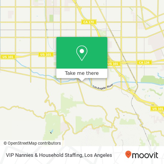 VIP Nannies & Household Staffing map