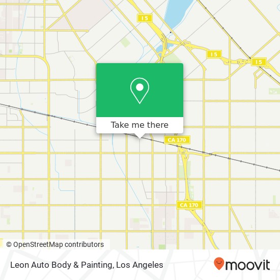 Leon Auto Body & Painting map