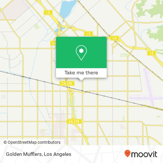 Golden Mufflers map