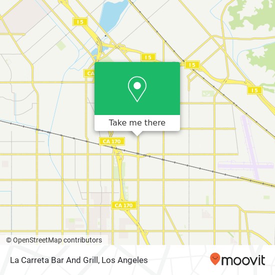 La Carreta Bar And Grill map