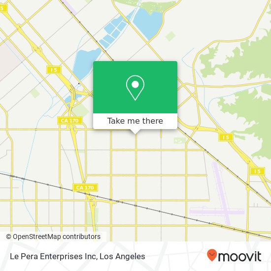 Le Pera Enterprises Inc map