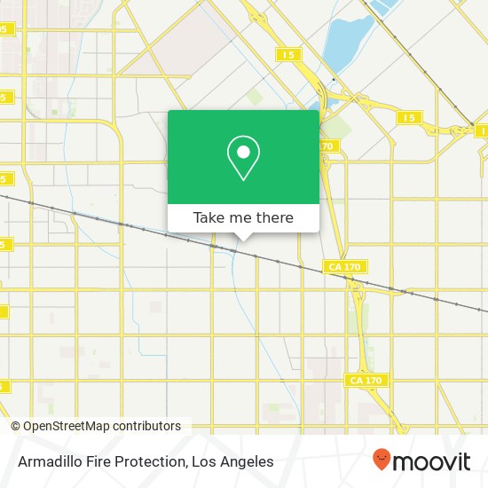 Armadillo Fire Protection map