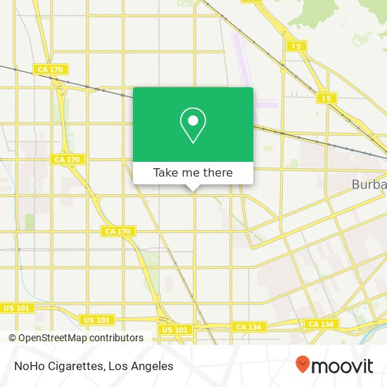 NoHo Cigarettes map