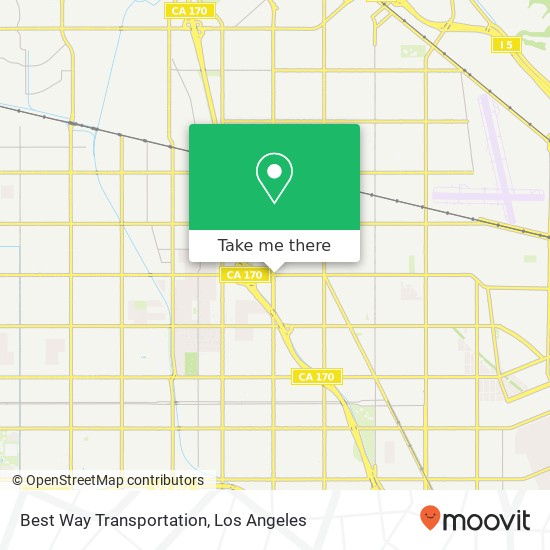 Best Way Transportation map