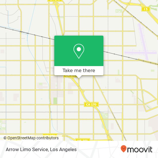 Arrow Limo Service map
