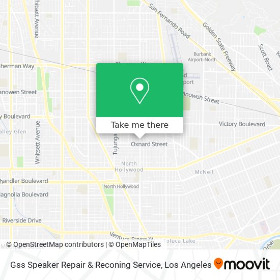 Mapa de Gss Speaker Repair & Reconing Service