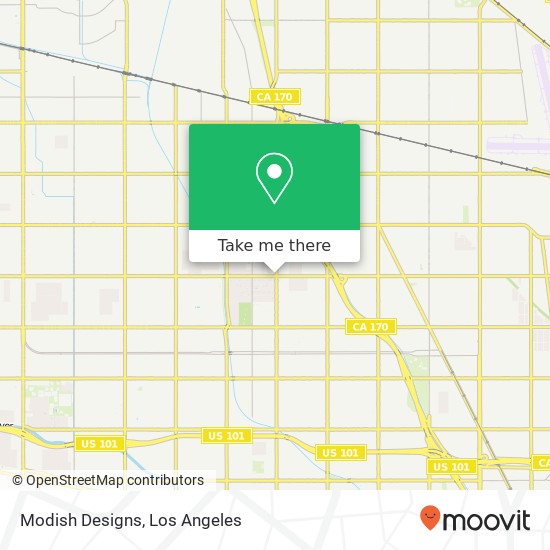 Modish Designs map