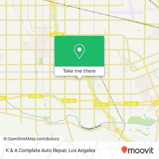 K & A Complete Auto Repair map