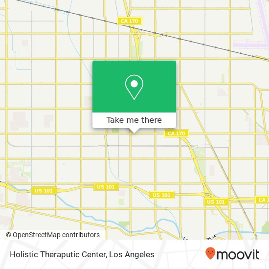 Holistic Theraputic Center map