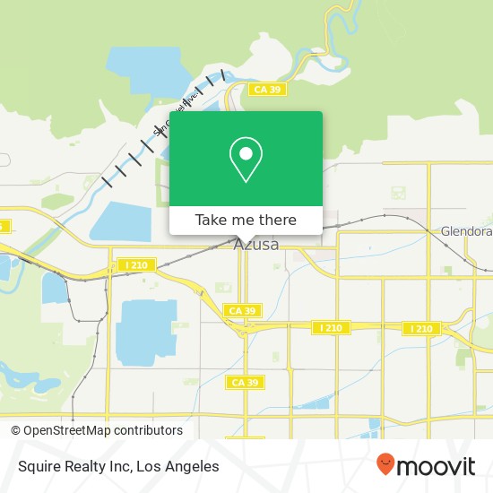 Squire Realty Inc map