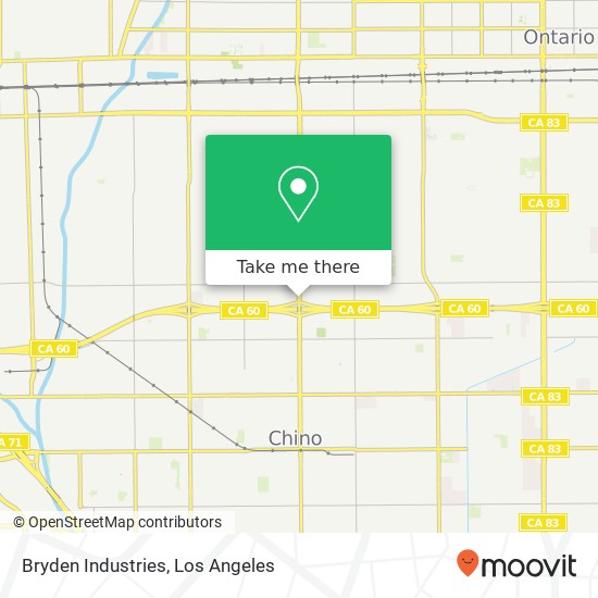 Bryden Industries map
