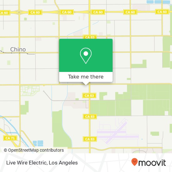 Live Wire Electric map