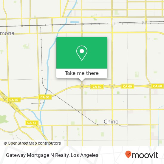 Gateway Mortgage N Realty map