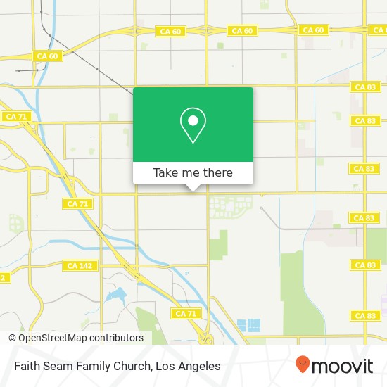 Faith Seam Family Church map