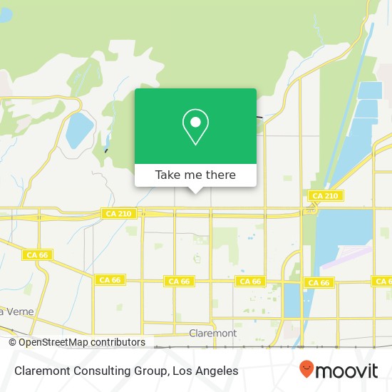 Mapa de Claremont Consulting Group