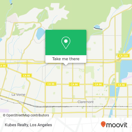 Kubes Realty map
