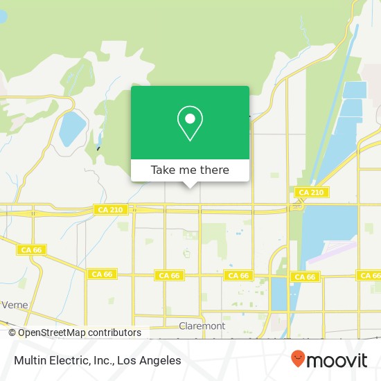 Mapa de Multin Electric, Inc.