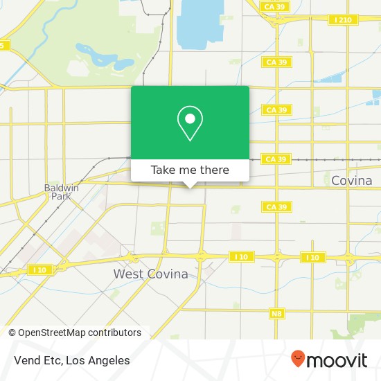 Vend Etc map