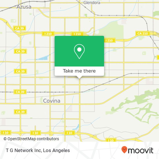 T G Network Inc map