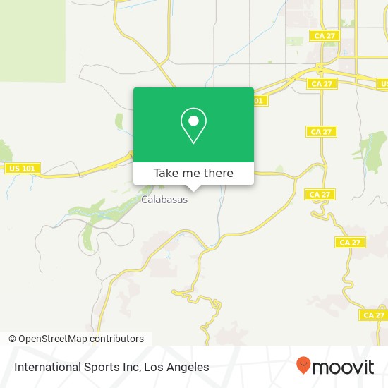 Mapa de International Sports Inc