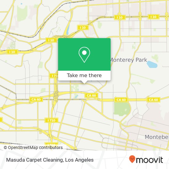 Mapa de Masuda Carpet Cleaning