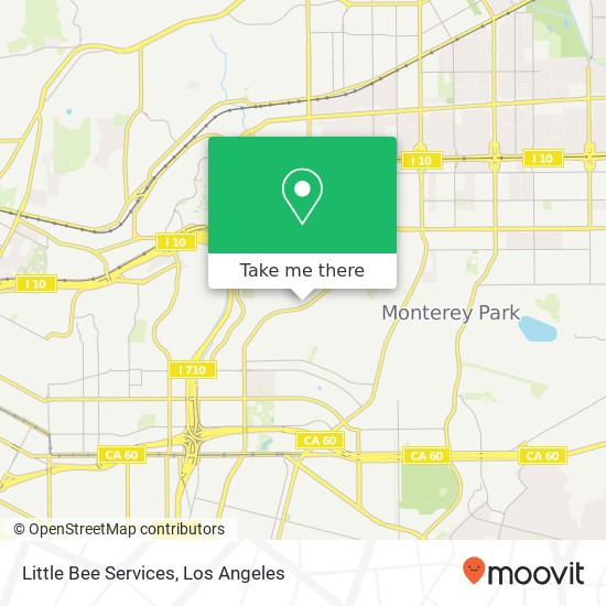 Little Bee Services map