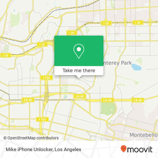 Mapa de Mike iPhone Unlocker