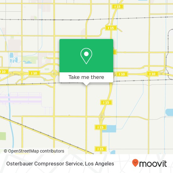 Osterbauer Compressor Service map