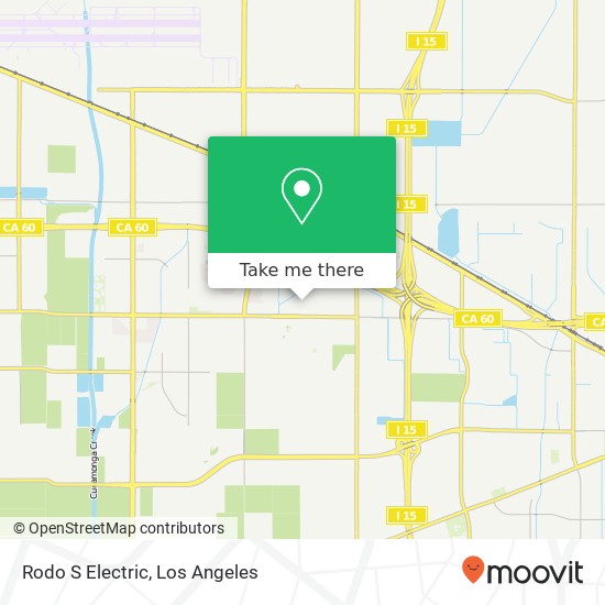 Rodo S Electric map