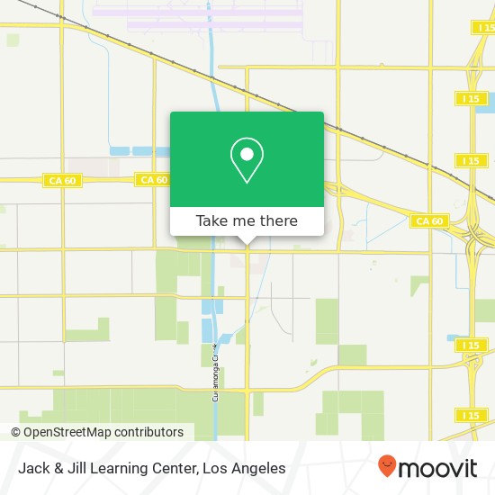 Mapa de Jack & Jill Learning Center