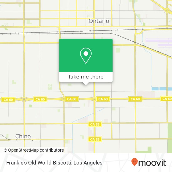 Mapa de Frankie's Old World Biscotti