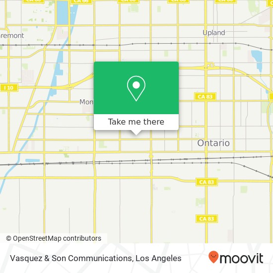 Vasquez & Son Communications map