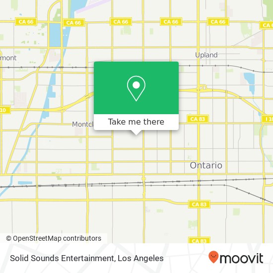 Solid Sounds Entertainment map