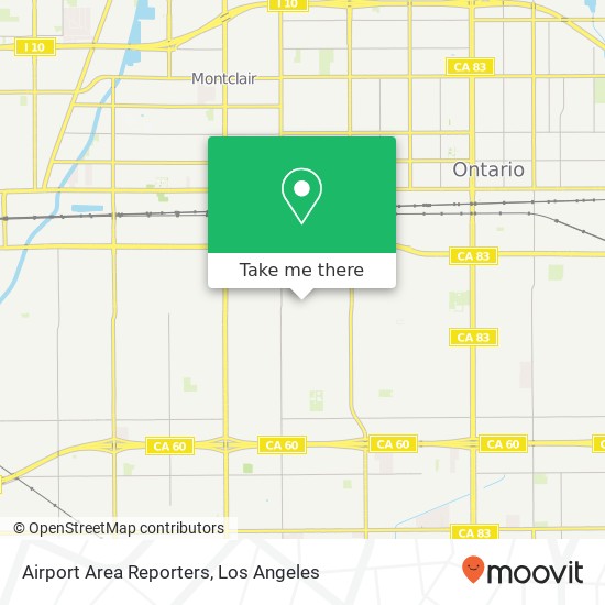 Airport Area Reporters map