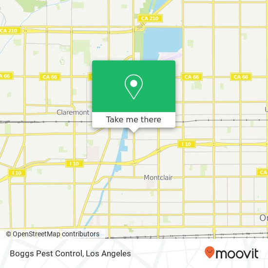 Boggs Pest Control map