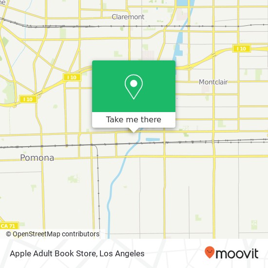 Apple Adult Book Store map